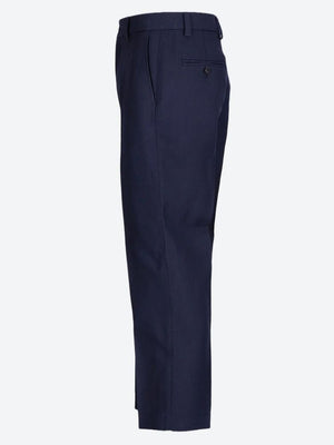 JACQUEMUS Darknavy Wool Blend Pants for Men from SS24 Collection