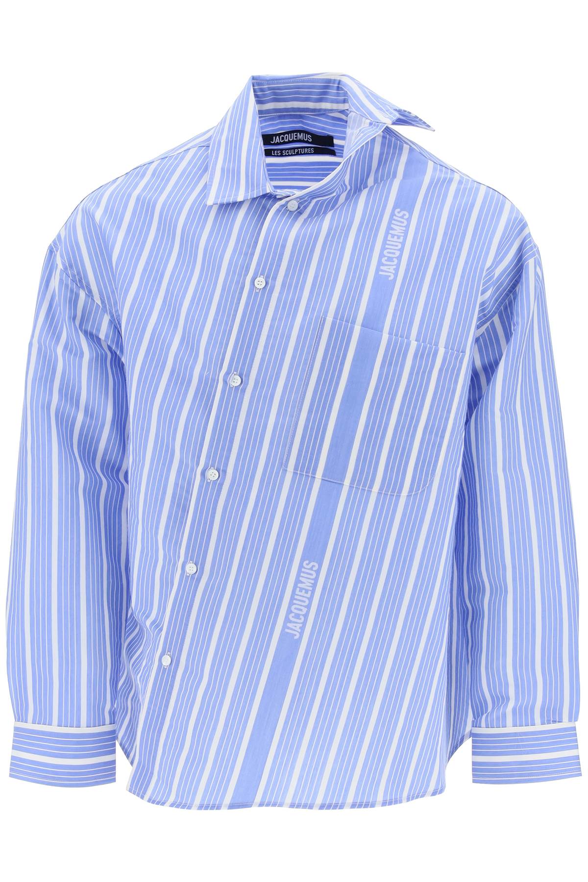 JACQUEMUS The Checkered Silk Blend Shirt