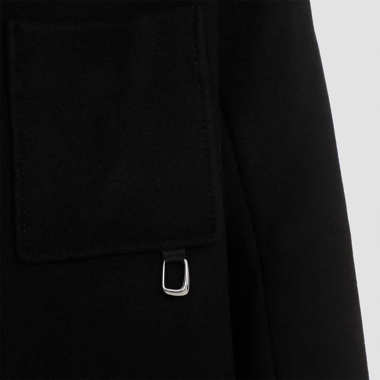 JACQUEMUS Elegant Mini Wool-Blend Jacket