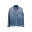 JACQUEMUS Classic Denim Button-Down Shirt