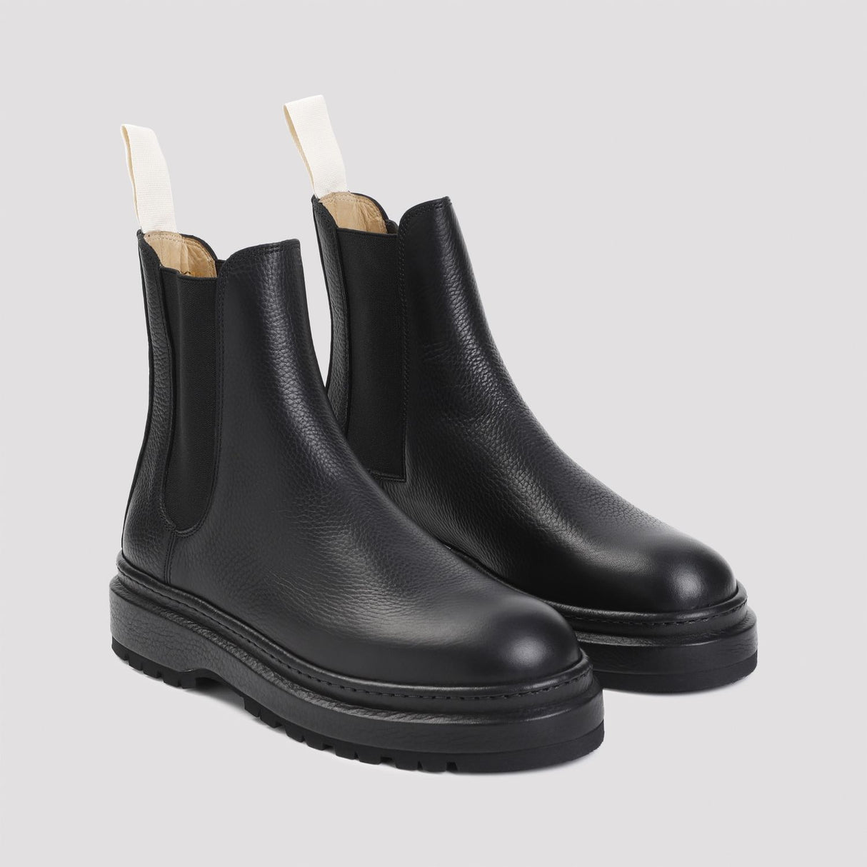 JACQUEMUS Chic Pavane Leather Boots for Men