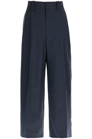 JACQUEMUS Double Pleated Wide Leg Pants - Size 48