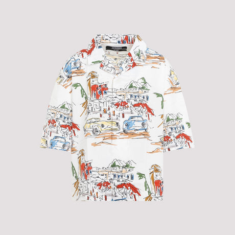 JACQUEMUS Multicolor Cotton Casual Shirt for Men