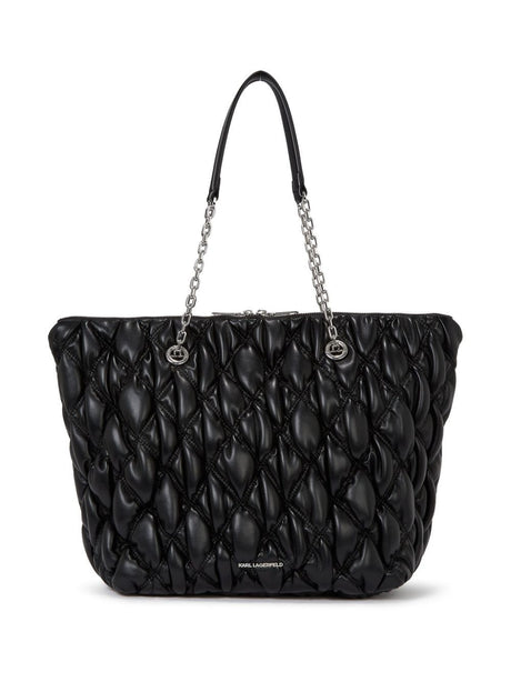 KARL LAGERFELD Chic Black Mini Handbag