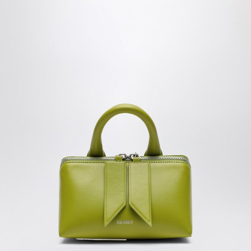 THE ATTICO Emerald Mini Leather Handbag