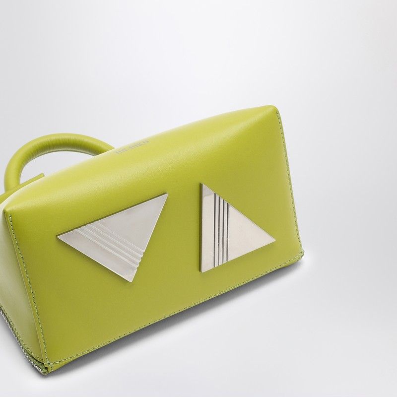 THE ATTICO Emerald Mini Leather Handbag