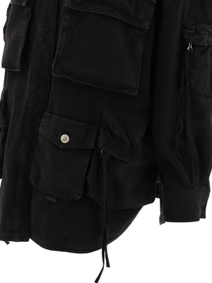 THE ATTICO Stylish Black Outer for Women - 24FW Collection