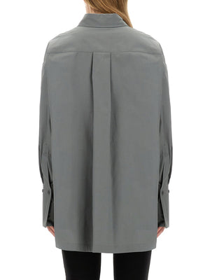 THE ATTICO Oversized Cotton Shirt - Size 40 IT