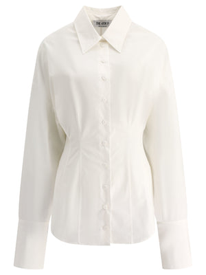 THE ATTICO Asymmetric Cotton Shirt