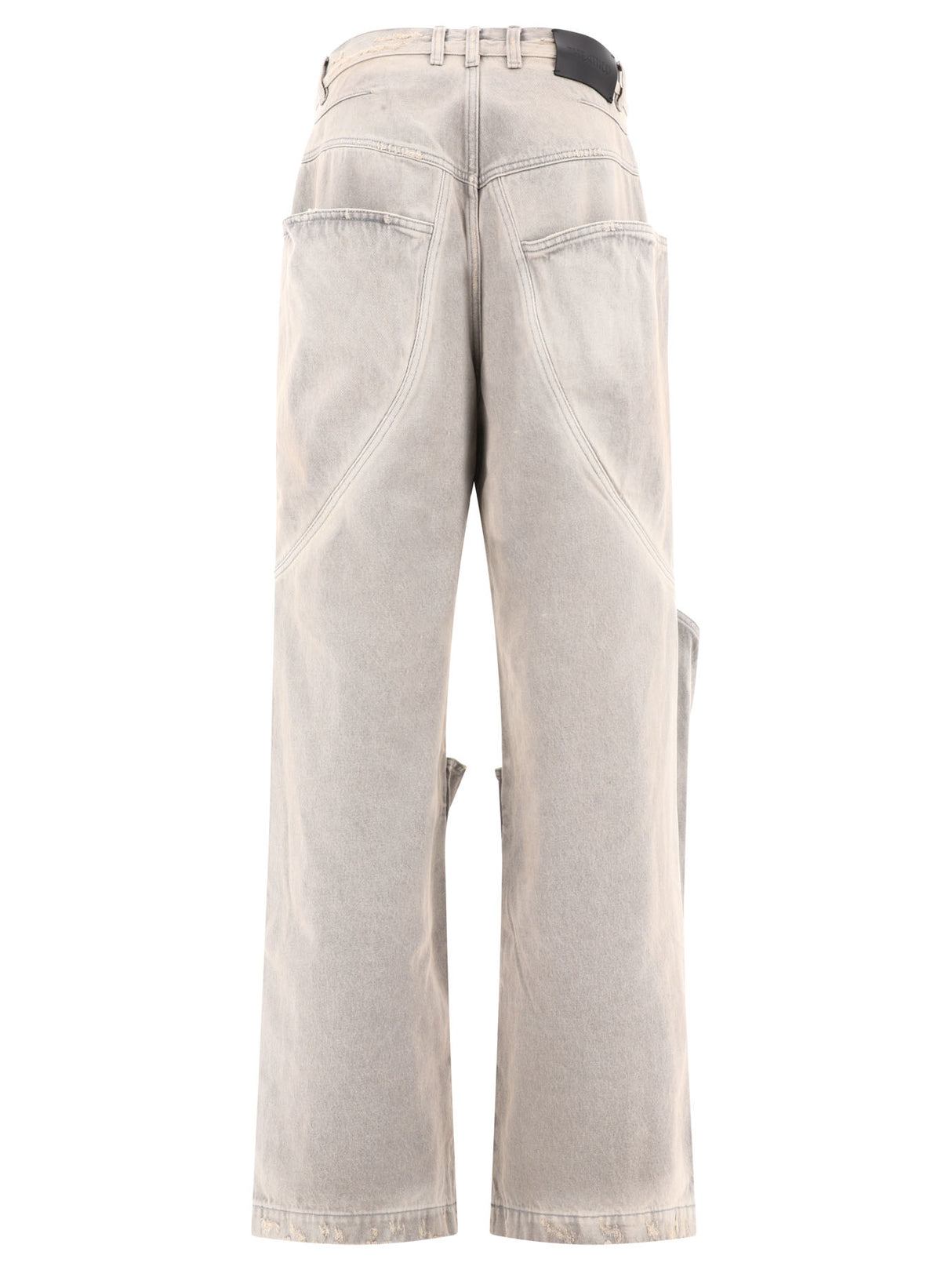 THE ATTICO 24FW Women's Grey Denim Jeans