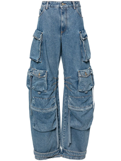 THE ATTICO Wide-Leg Denim Jeans for Women