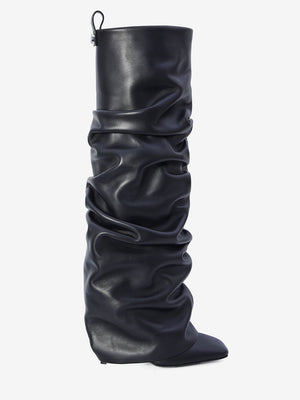 THE ATTICO Sleek Stiletto Heel Tube Boots 10.5cm