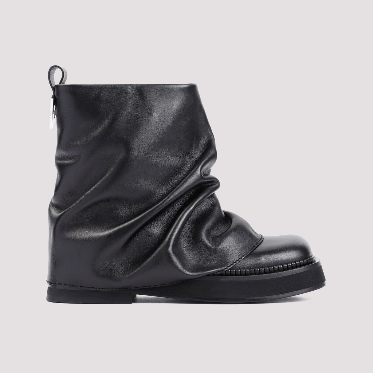 THE ATTICO Sleek Mini Robin Leather Boot