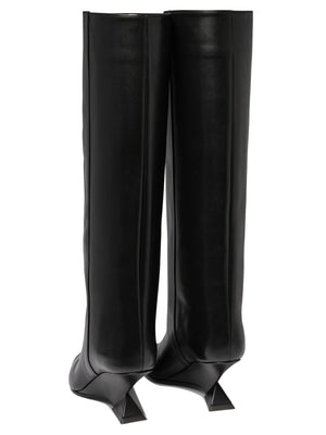 THE ATTICO Sleek and Chic 2024 Women's Black Boots