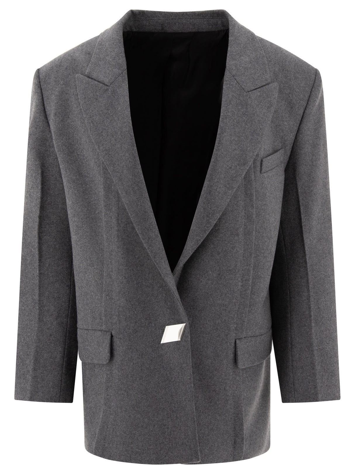 THE ATTICO Oversized Long Sleeve Blazer