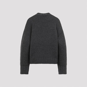 THE ATTICO Luxury Cashmere-Blend Wool Pullover