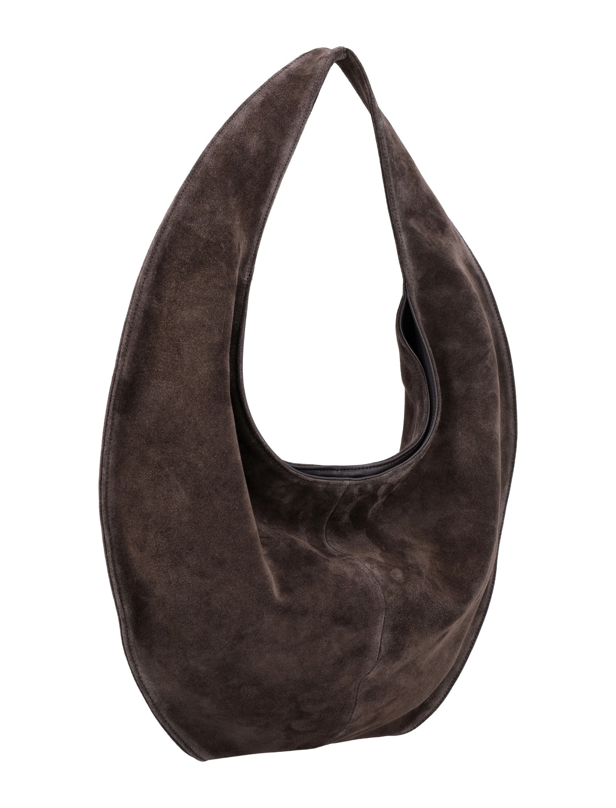 MAEDEN Suede Leather Market Tote Handbag - 32cm x 48cm