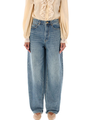 ZIMMERMANN Barrel Denim Pants for Women