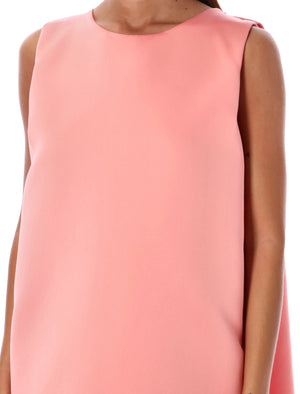 PHILOSOPHY DI LORENZO SERAFINI Elegant Silk Blend Mini Shift Dress