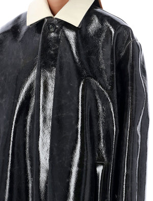 PHILOSOPHY DI LORENZO SERAFINI COATED OVERCOAT