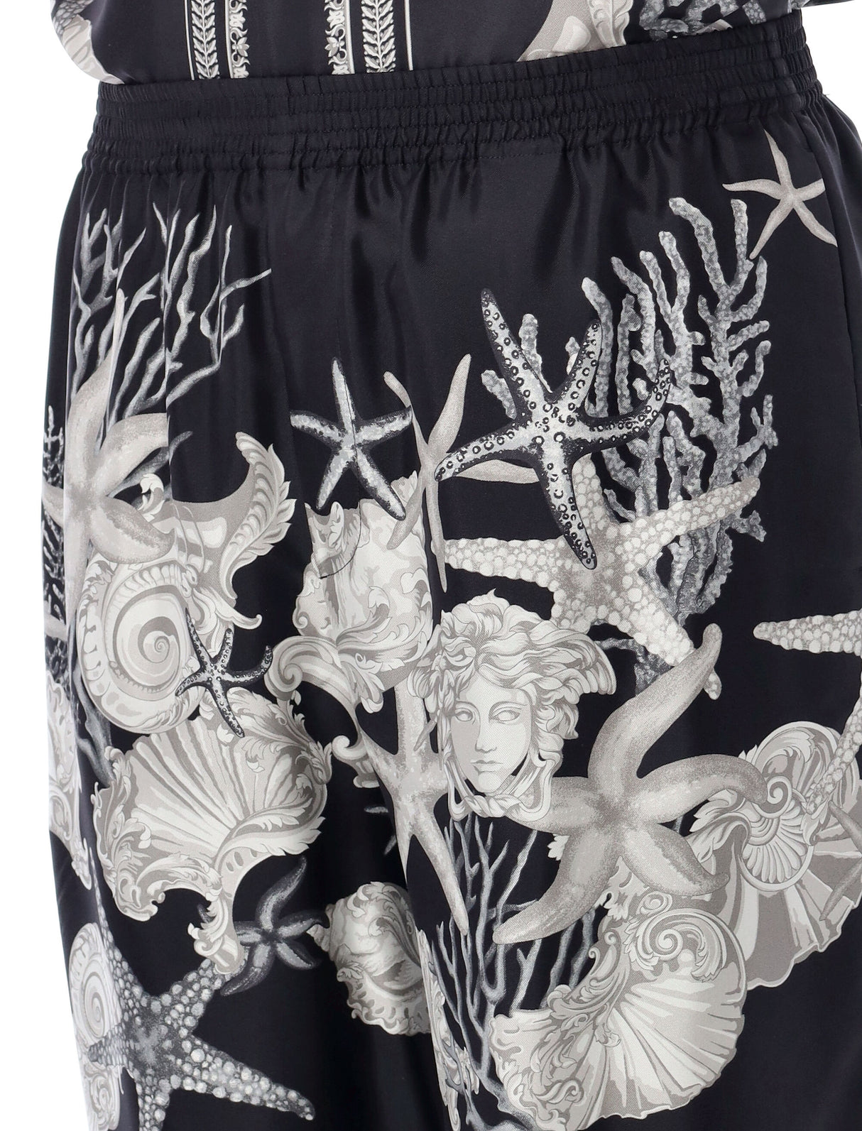 VERSACE Holiday Print Bermuda Shorts