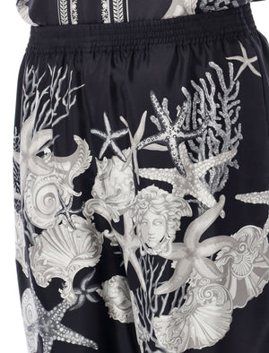 VERSACE Holiday Print Bermuda Shorts