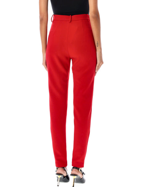 MAGDA BUTRYM High-Waisted Slim-Leg Pants - Size 38