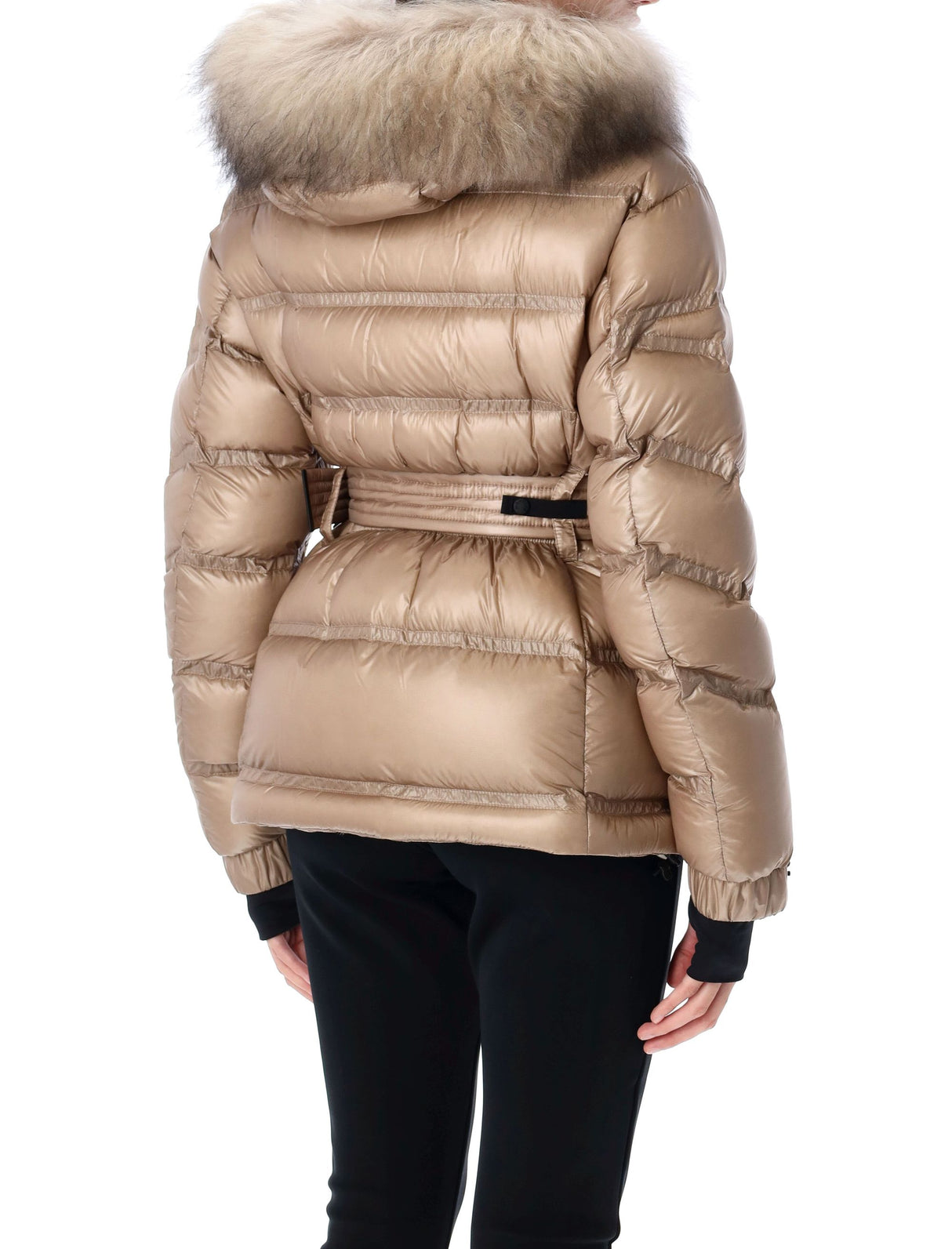 MONCLER GRENOBLE Women's Adjustable Down-Filled Ski Jacket with Detachable Hood - Size 1