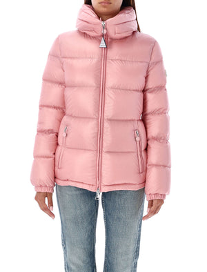 MONCLER Elegant Quilted Down Jacket with High Collar