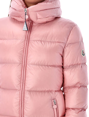 MONCLER Elegant Quilted Down Jacket with High Collar