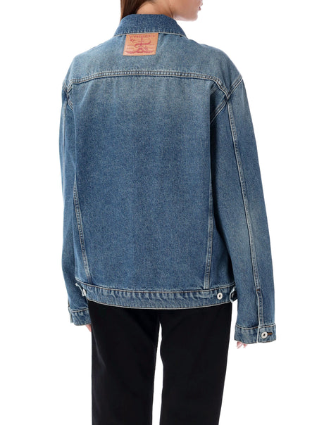 Y/PROJECT Vintage Blue Organic Denim Oversized Jacket