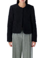 THE GARMENT Boxy Fit Wool Blend Jacket - Size 8