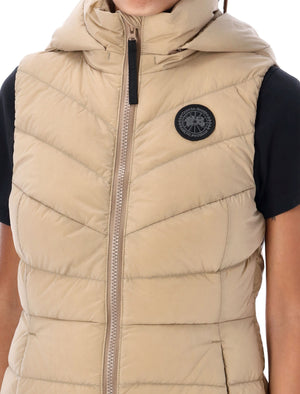 CANADA GOOSE Slim Fit Hooded Vest for Women - Size S