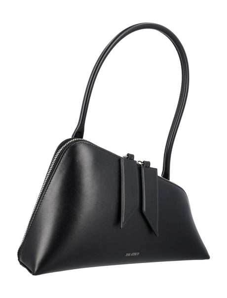 THE ATTICO Sunrise Mini Shoulder Handbag - Sleek Black