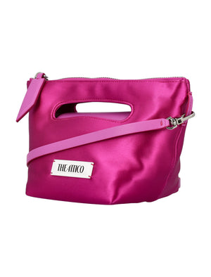 THE ATTICO Chic Mini Tote Handbag with Detachable Strap - 15x13.5x14cm