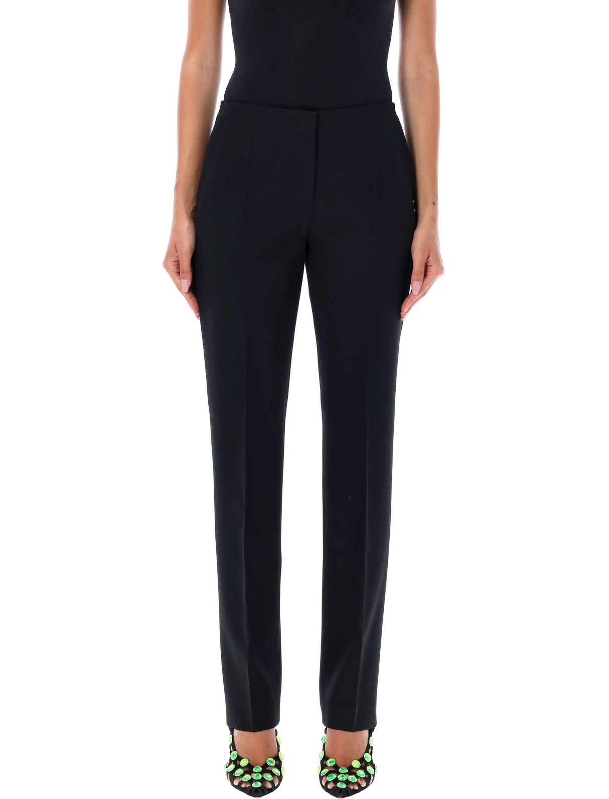 THE ATTICO Elegant High-Waisted Slim Pants