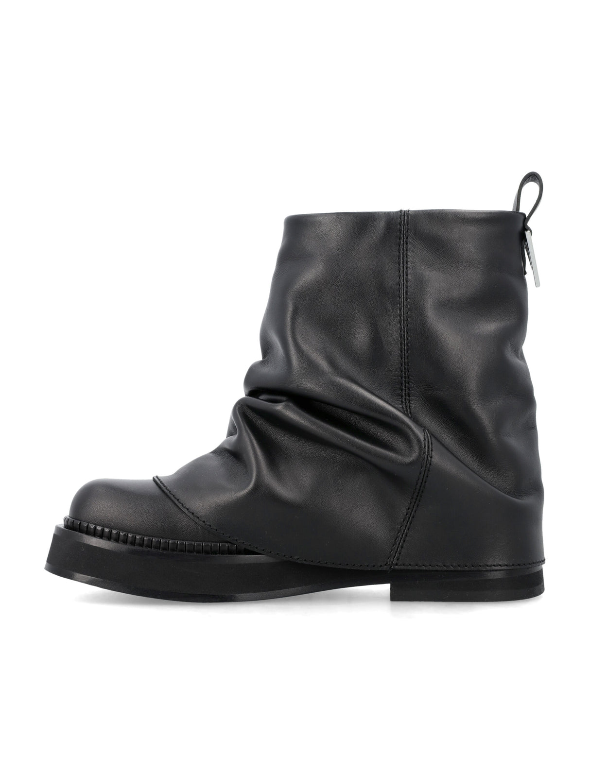 THE ATTICO Mini Robin Leather Ankle Boots