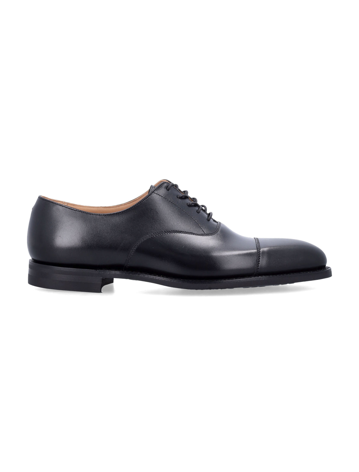 CROCKETT & JONES Elegant Leather Oxford Shoes for Men