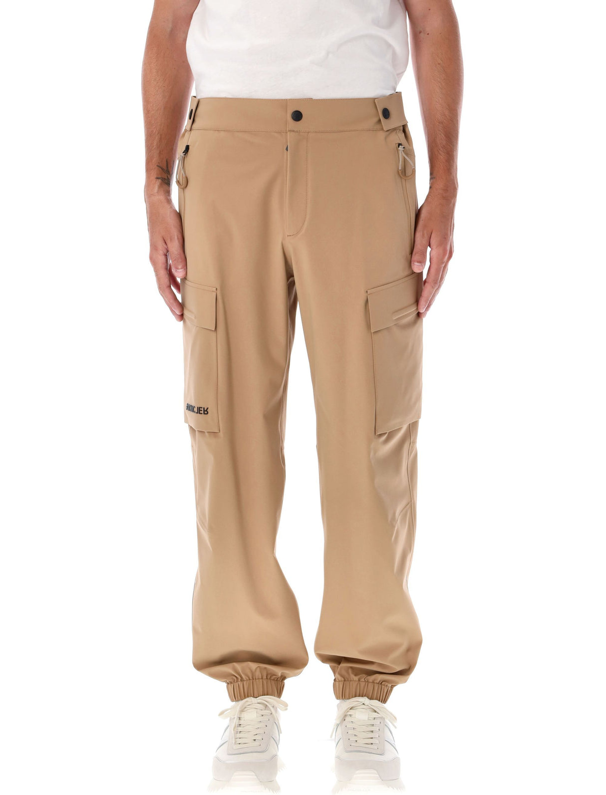 MONCLER GRENOBLE Urban Explorer Tan Cargo Jogger Pants