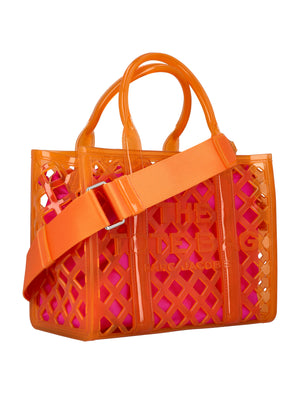 MARC JACOBS The Small Jelly Tote in Tangerine