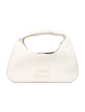 MARC JACOBS Luxurious Grained Leather Satchel - White 41cm x 51cm x 20cm