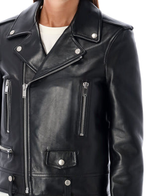 SAINT LAURENT Classic Motor Biker Jacket - Size 38