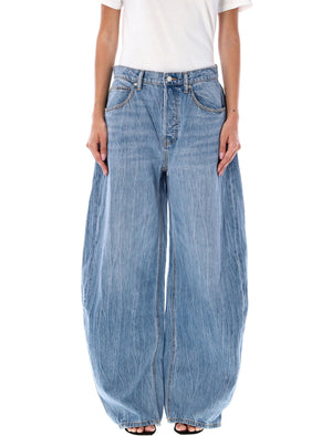ALEXANDER WANG OVERSIZED ROUND LOW RISED Jeans