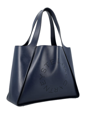 STELLA MCCARTNEY Eco-Chic Perforated Logo Tote, 30x40x15cm