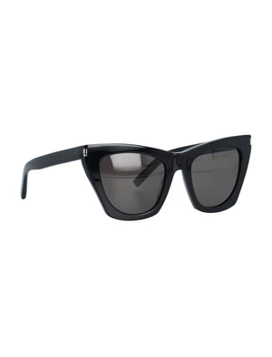 SAINT LAURENT Sleek Black Statement Sunglasses