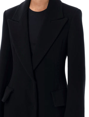 VALENTINO GARAVANI Long Wool Jacket - Size 40