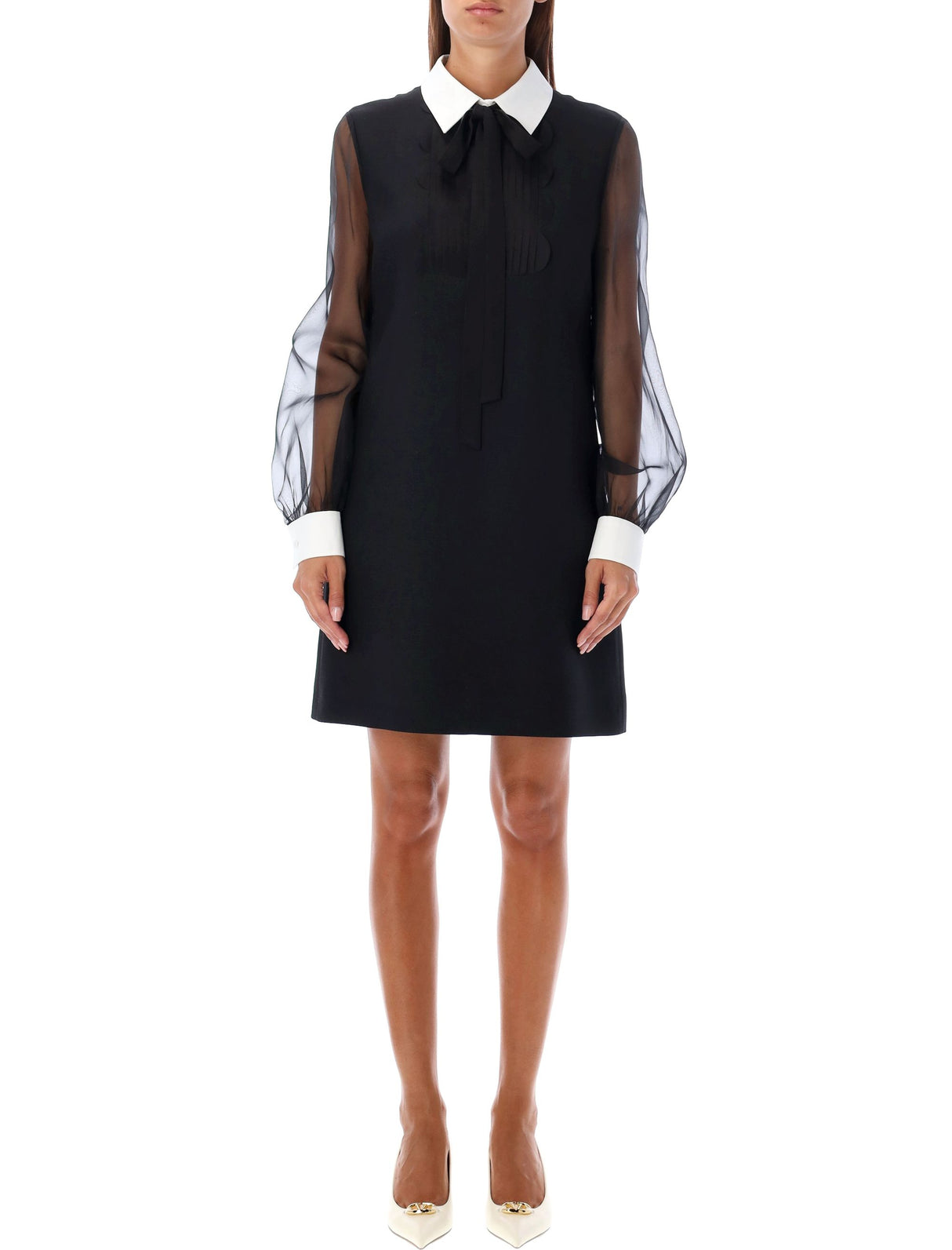 VALENTINO GARAVANI Chic Mini Smoking Dress for Women