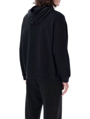 VALENTINO GARAVANI VLTN Logo Hoodie with Kangaroo Pocket