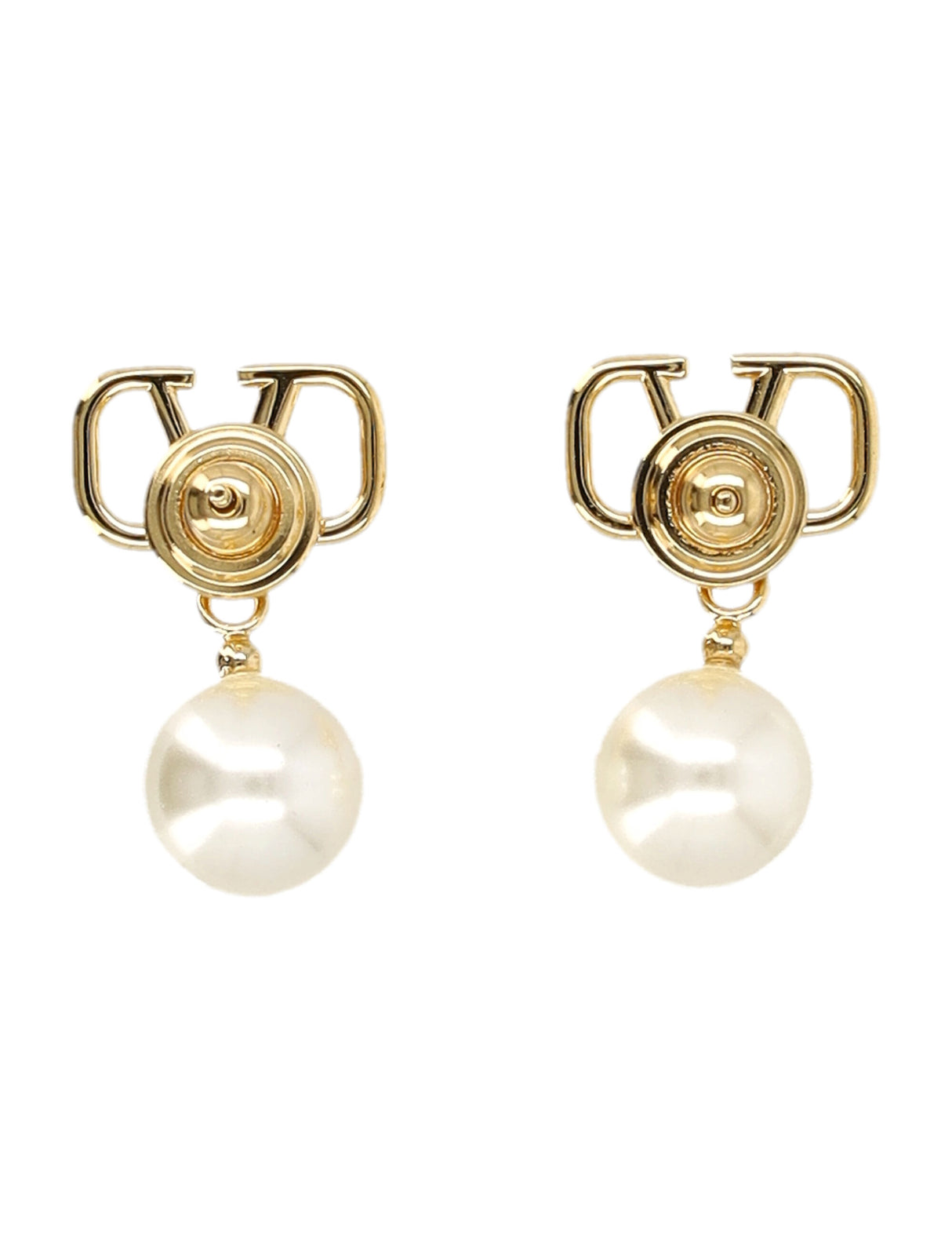 VALENTINO GARAVANI VLOGO EARRINGS