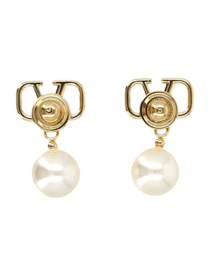 VALENTINO GARAVANI VLOGO EARRINGS